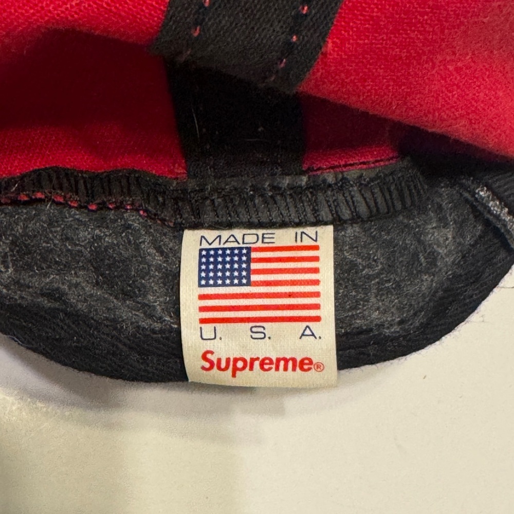 Used Supreme Red Esp Cap View 4